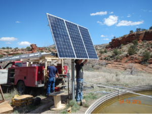 InstallingTheNewSolarPanels