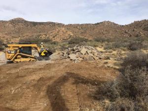 Crushing Old Concrete